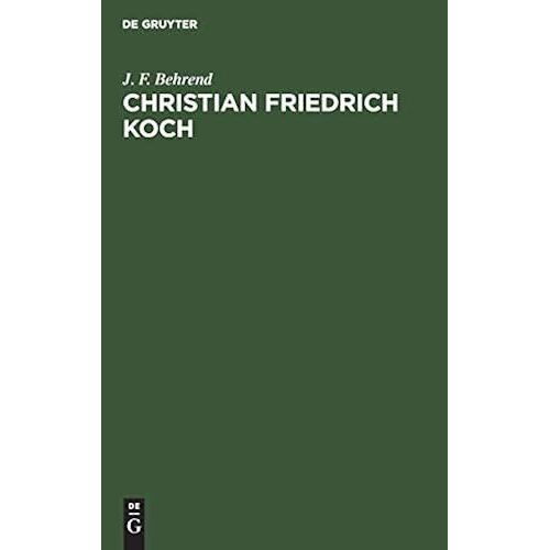 Christian Friedrich Koch