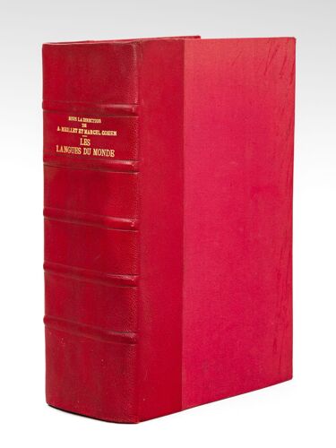 Les Langues Du Monde, Par Un Groupe De Linguistes, Sous La Direction De A. Meillet Et Marcel Cohen [ Edition Originale - Livre Dédicacé Par Marcel Co