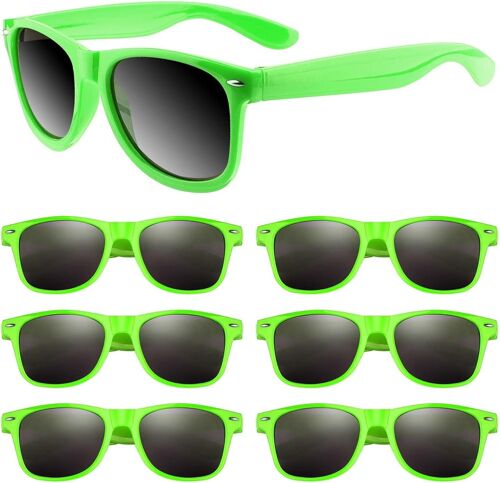 Lunettes de soleil de fête, lunettes de soleil néon, cadeaux de fête pour l'été, la plage, la piscine, la fête de mariage, l'anniversaire, fournitures de sac de cadeaux