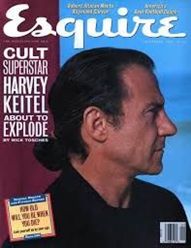 Esquire (Uk Edition)  N° 120 : Cult Superstar Harvey Keitel-Robert Altman-America's, Best Football Coach