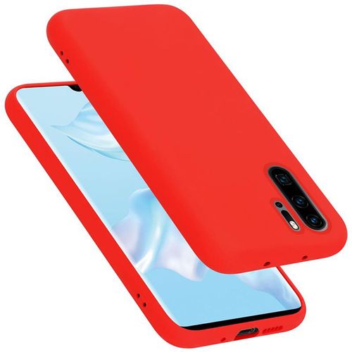 Cadorabo Housse Compatible Avec Huawei P30 Pro En Liquid Red - Étui De Protection En Silicone Tpu Flexible
