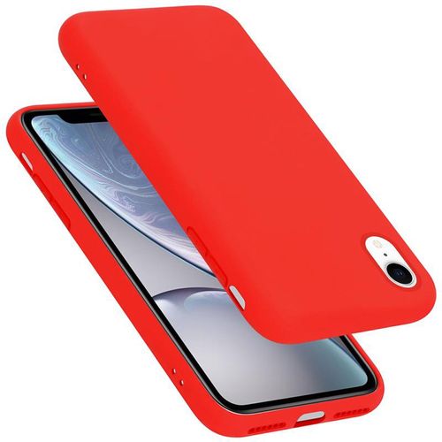 Cadorabo Housse Compatible Avec Apple Iphone Xr En Liquid Red - Étui De Protection En Silicone Tpu Flexible