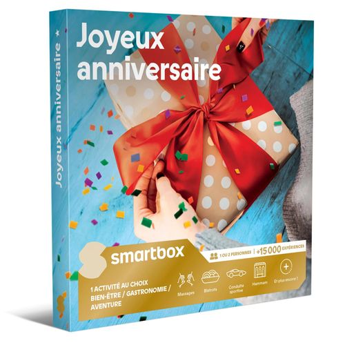 Joyeux Anniversaire* - Smartbox - Coffret Cadeau Multi-Thèmes