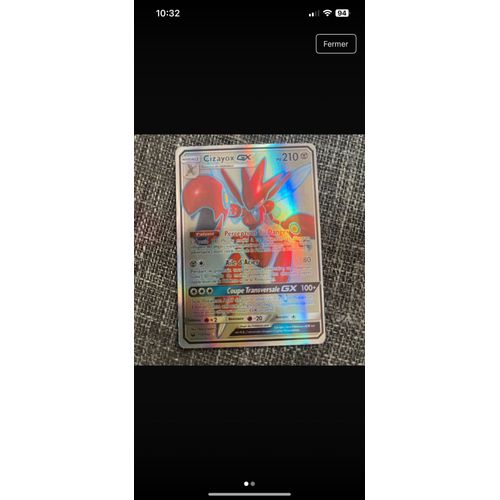 Carte Pokémon Cizayox Gx Pv 210