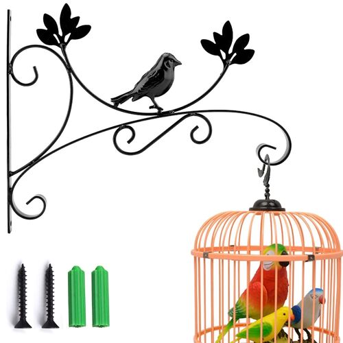 Crochets muraux pour plantes, décoration extérieure de jardin, balcon, jardin en métal, 2025