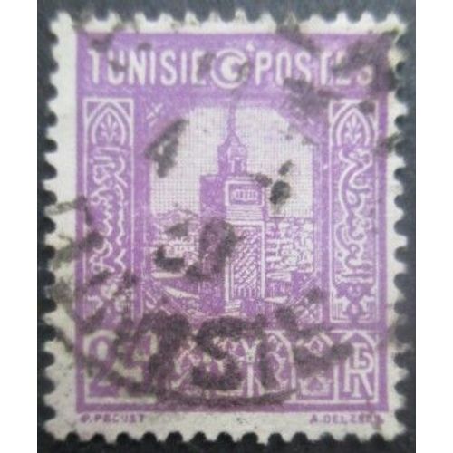 Tunisie N°128 Mosquée Oblitéré