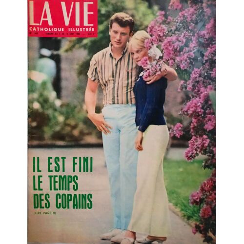 La Vie Catholique Illustree 1043 1965 Johnny Hallyday Et Sylvie Vartan (Couv+3 Pages 1/2)