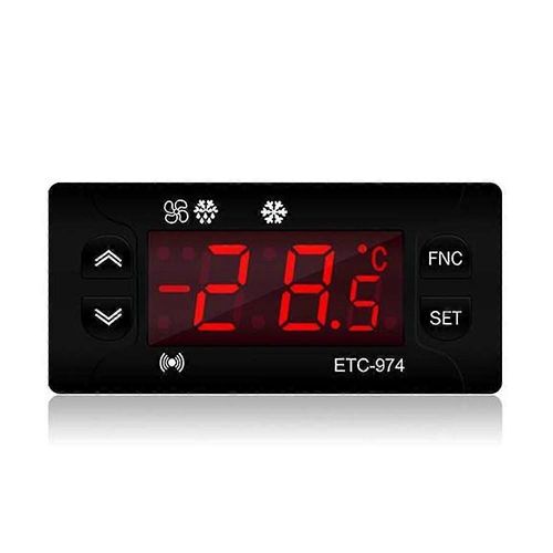Etc974 Mini régulateur de température pour réfrigérateur, thermostat, thermocouple