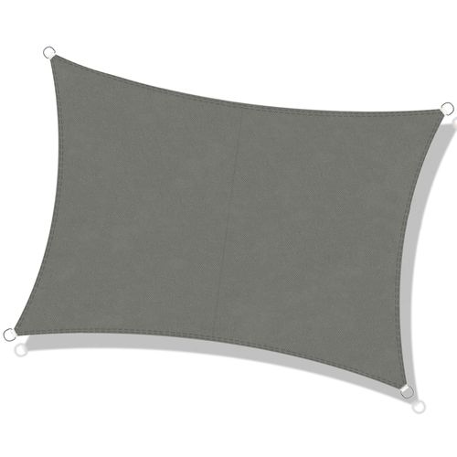 Voile D'ombrage En Polyester 2025, Protection Uv Et Intempéries Pour Jardin, Terrasse Et Camping