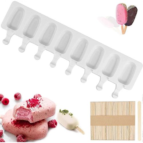 Moule À Glace En Silicone, 8 Moules À Glace En Silicone, Moule À Glace À Faire Soi-Même, Moule À Glace