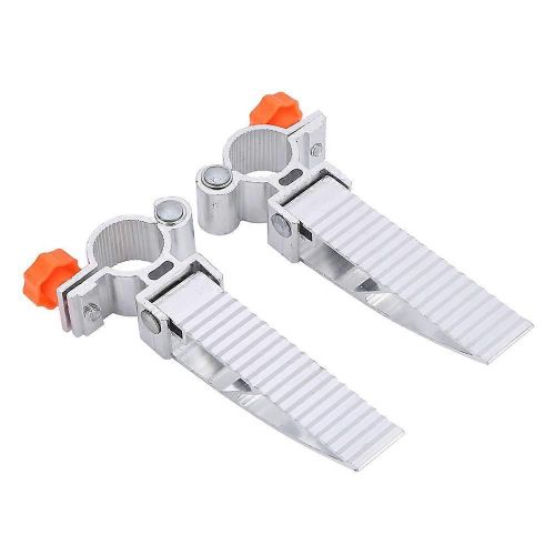 20251 Paire De Pédales Pliables Rotatives À 360° En Alliage D'aluminium Pour Chaise De Pêche (Orange)