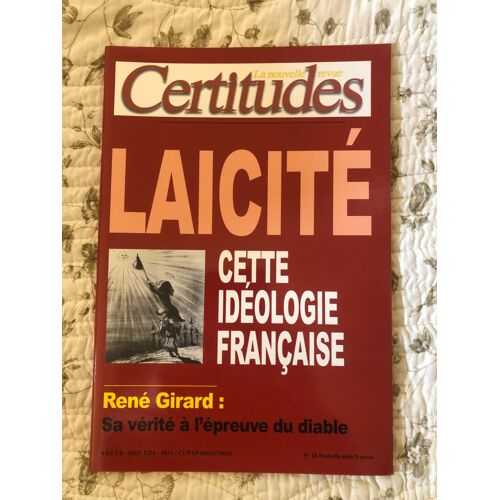 Nouvelle Revue Certitudes N°16