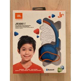 Casque JBL JR300BT - Bleu / orange