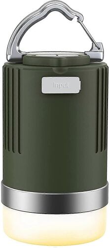 Lampe De Camping Led, Lampe Rechargeable 15000 Mah Avec 4 Modes D'éclairage, Lumière Étanche