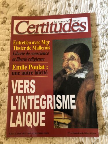 Nouvelle Revue Certitudes N°14
