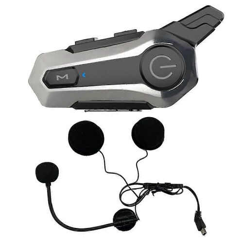 Interphone Bluetooth Pour Casque De Moto, Couplage Universel, Réduction Du Bruit Cnc Pour Demi-Casque