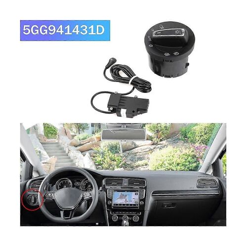 Module De Capteur De Lumière De Phare Avant, Interrupteur Automatique De Commande Pour Golf 7 Mk7 Mkvii 2015 5gg941431d