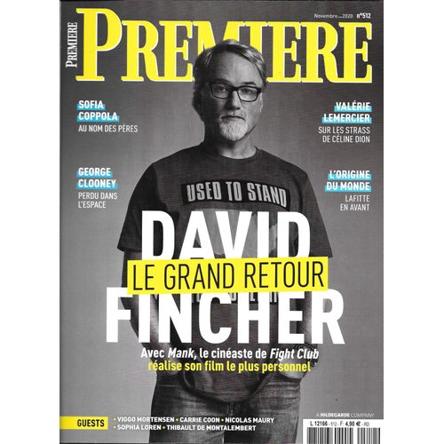 Premiere Le Magazine Du Cinema Numero 512 Novembre 2020