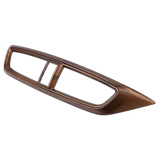 Climatisation Centrale De Voiture Panneau De Sortie Du Vent Tableau De Bord Autocollants Peach Grain De Bois Moulure Pour Cr-
