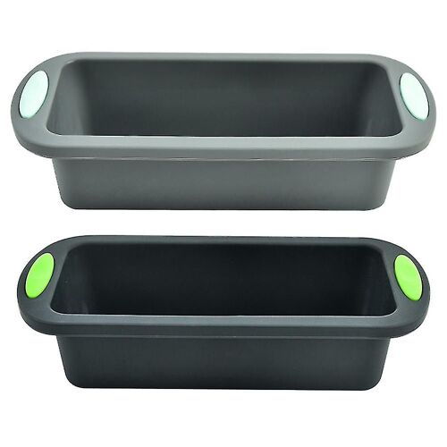 Moule À Pain En Silicone Pour La Cuisson Du Pain, Du Pain De Viande, Du Gâteau, Des Moules Rectangulaires Réutilisables Antiadhésifs Avec Un Gr Facile