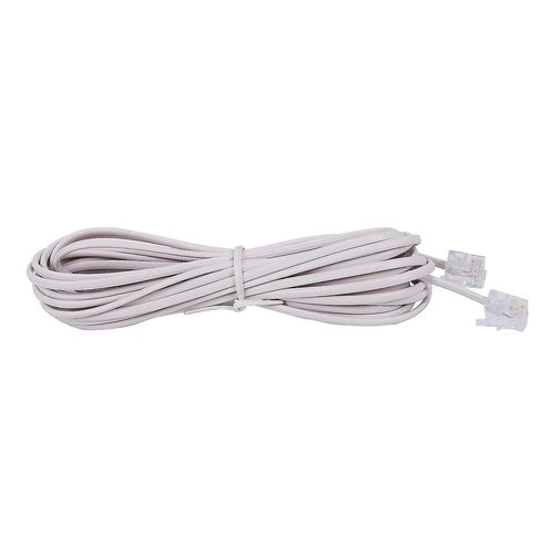 Câble téléphonique 6p2c RJ11 vers prise 5 m