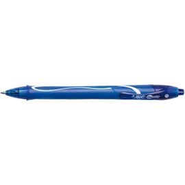 Bic Stylo Encre Gel Gelocity Quick Dry Pointe Moyenne Bleu