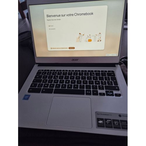 Acer Chromebook 514 - 14" Intel Celeron N - Ram 8 Go - DD 64 Go