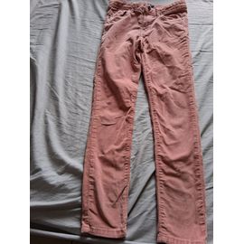 Pantalon Velours Rose "T- 10 Ans" Kiabi Fille