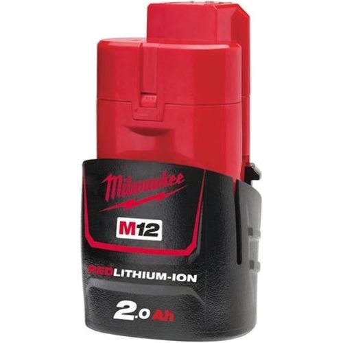 SUBZONAL-Batterie MILWAUKEE 12V 2Ah Red Li-Ion M12 B2-4932430064