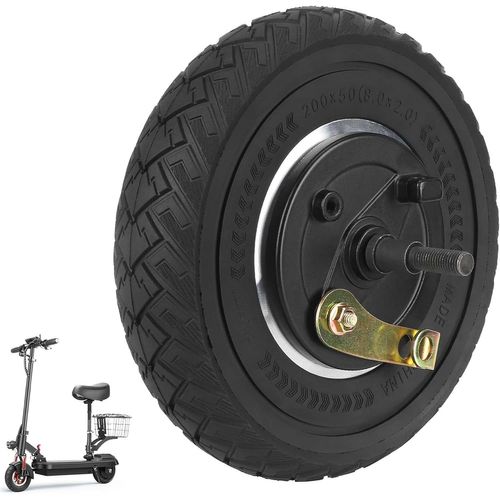 Subzonal-200 X 50 Roue Avant De Scooter Électrique 8 Avec Frein À Tambour Pour Dualtron Speedway Mini 4 Pro/Speedtrott Gx12 Roue Avant Frein À Tambour Scooter 8 8,0 X 2,0 Moyeu De Frein À Tambour