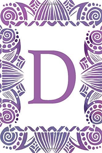 D:Monogram Design Notebook Diary