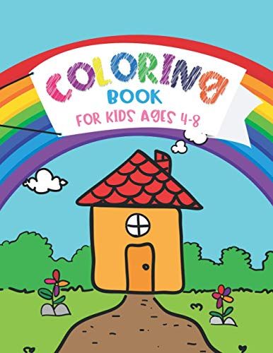 Coloring Book For Kids Ages 4-8: Cartoon Characters, Simple And Cute And Enhance The Creativity Of Children.