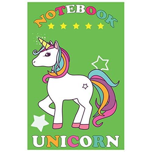 Notebook Unicorn: Cute Notebook Unicorn Pretty Personalized Medium Lined Journal & Diary For Writing & Note Taking.