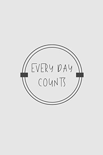 Every Day Counts (Circle Simple): Undated Yearly Planner / Calendar With Monthly And Weekly Views And Plenty Of Room For Notes (Monthly Planner, Weekly Planner) - Organized Into The New Year!