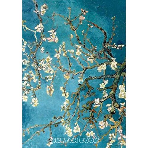 Sketchbook: Van Gogh Sketchbook For Art Lovers, Softcover 7x10 Inches Motivational & Inspirational Sketch Pad For Drawing, Writing Or Sketching For Creative Artists 100 Pages - Quote On The Back Cover