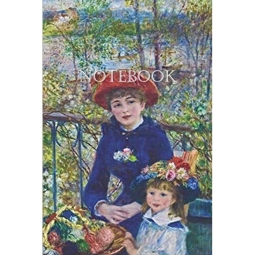 Notebook - Renoir - Two Sisters: 100-Page Notebook With Artistic Cover