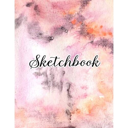 Sketchbook: Blank Drawing Pad For Kids 8.5"X11" 120 Sheets Art Supplies Sketch Pad Cute Marble Background Cover Sketch Book Journal For Writing Doodling Sketching / Doodle Art Supplies For Boys & Girl