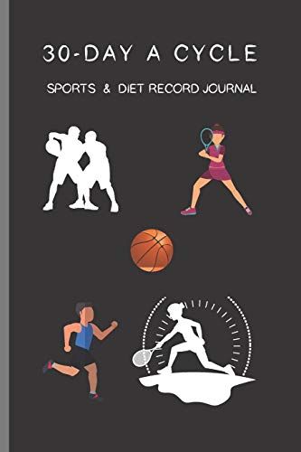 30-Day A Cycle , Sports & Diet Record Journal: Self-View For 10 Minutes Everyday (Portable Seires)