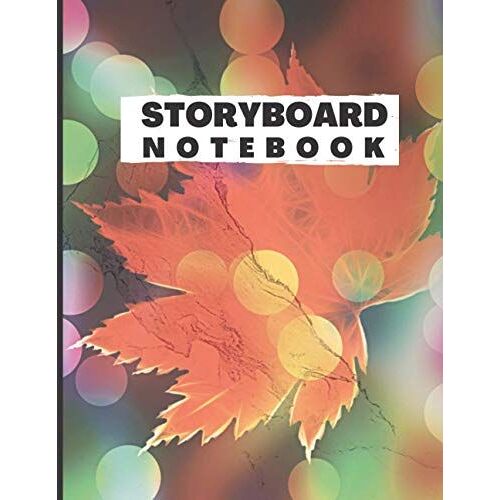 Storyboard Notebook: Blank Professional Sketchbook Pad And Art Book Journal With Narration Lines For Filmmakers Board Of Directors Animators Graphic Designers Advertisers Tv Producers Social Media Con
