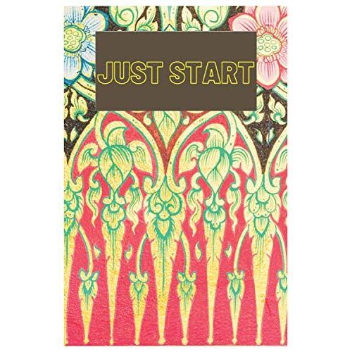 Lined Notebook Journal - To Succeed, Just Start- Traditional Thai Pattern Modern Art 4 Pink: Lai Thai Elegant Notebook For Writing, Blogging, Taking Notes, Making To Do Lists, Writing Checklists, Brai