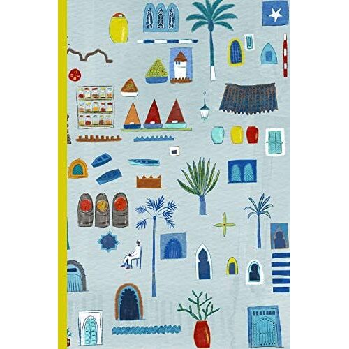 Notes: A Blank Squared Paper Journal With Sketches Of Morocco Cover Art