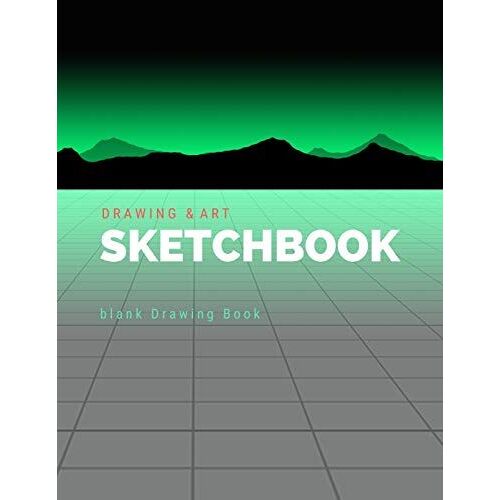 Drawing & Art: Sketchbook / Blank Multi-Purpose Journal For Sketching, Drawing And Doodling - Large 8.5" X 11"/ 110 Pages: Large Personalized An Artist Sketchbook Witch Name - Large Blank Pages With W