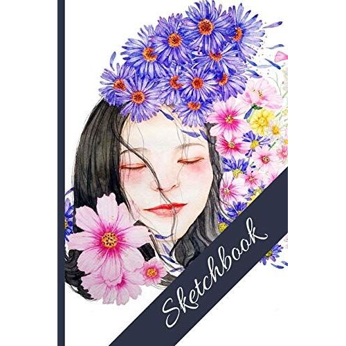 Sketchbook: 6"X 9", 120 Pages, Blank Pages For Sketching, Drawing And Creative Doodling. Notebook And Sketchbook To Draw And Journal (Workbook And Handbook)