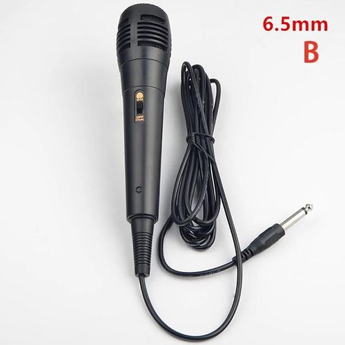 Microphone dynamique filaire professionnel pour karaoké,micro vocal statique,tube vocal,déterminer,KTV,6.35mm