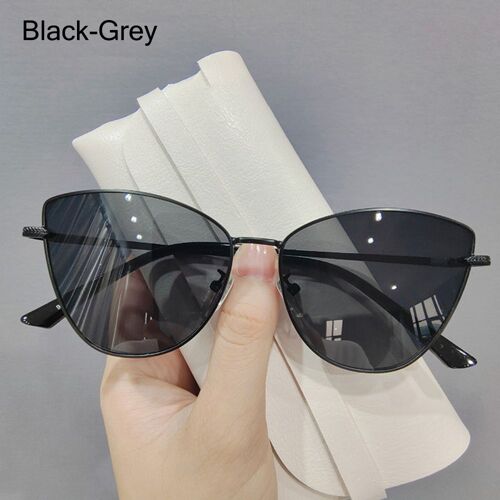 Lunettes De Soleil Yeux De Chat Uv400, Tendance Populaire, Petites Lunettes De Soleil Vintage Dames