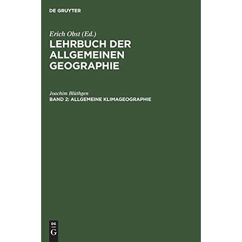 Allgemeine Klimageographie