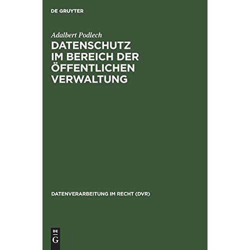 Datenschutz Im Bereich Der Öffentlichen Verwaltung