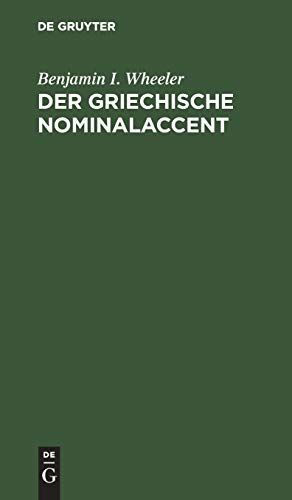 Der Griechische Nominalaccent