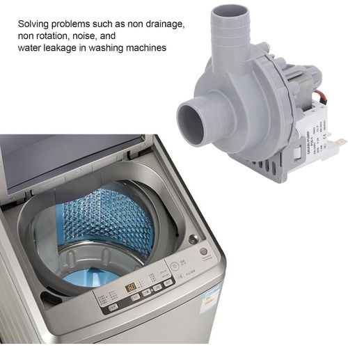 SUBZONAL-Moteur de Pompe de Vidange de Lave-linge, 30W, 0,2a, 20lpm, Bobine de Cuivre, Puissant, Haute efficacité, Moteur de Pompe de Machine à Laver, AC220-240V