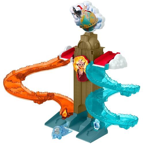 Krypto Super Chien Coffret Mission De Sauvetage Au Daily Planet Circuit Avec Lanceur 2 Rampes Et Véhicule Jouet Enfant D S 3 Ans Hgl15
